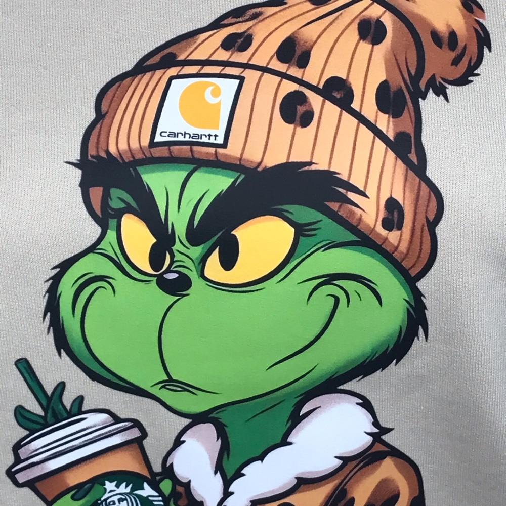 Grinch Sweatshirt Size Small - Picture 3 of 3